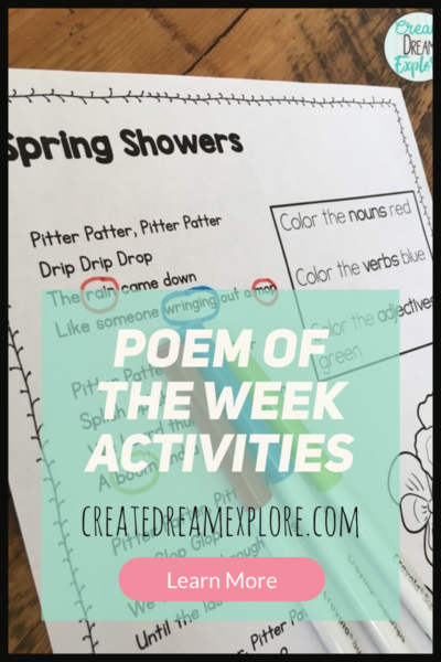 poem of the week
