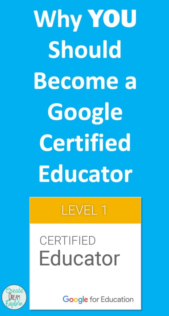 Why you should become a google certified educator