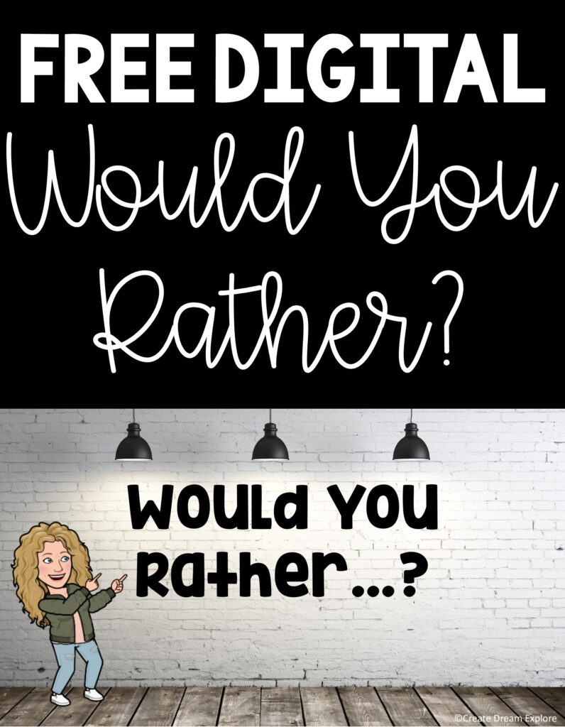 Would You Rather Spinner (Google Slides) - Digital/Virtual Icebreaker